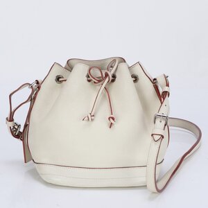 1円■極美品■ルイヴィトン■ノエ PM M42610 レザー ショルダーバッグ 斜め掛け クロスボディ 巾着 ハンド トート レディース ECE BX1-9