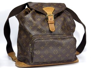 LOUIS VUITTON ルイヴィトン モノグラム モンスリ GM リュックサック バックパック 301
