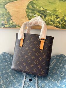 1円～【美品】 LOUIS VUITTON ルイヴィトン ヴァヴァンPM M51172モノグラム ハンドバッグ ブラウン レディース 