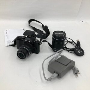OLYMPUS オリンパス ミラーレス一眼カメラ レンズ2点セット 付属品あり 通電〇【DDAN0054】