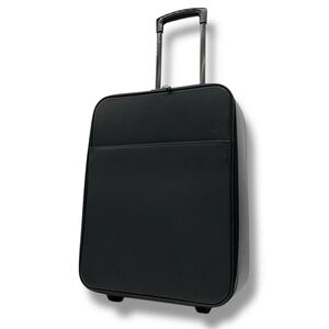 1円 LOUIS VUITTON ルイヴィトン ペガス45 タイガ キャリーケース スーツケース キャリーバッグ レザー PVC 黒系 ブラック系 大容量