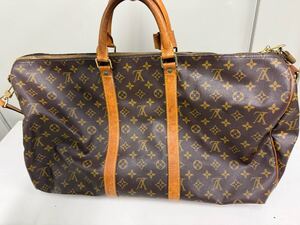 1円LOUIS VUITTON ルイヴィトン ボストンバッグ キーポル50 モノグラム　90年代