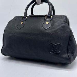 激レア品 LOUIS VUITTON ルイ・ヴィトン キュイールシネマアントリーグ ユニセックス ハンドバッグ レザー メンズ レディース ミニボストン