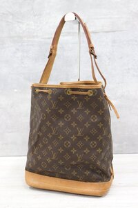 【行董】LOUIS VUITTON ルイヴィトン モノグラム ノエ ショルダーバッグ セミショルダー ワンショルダー 巾着型 ブランドバッグ AS004ABZ38