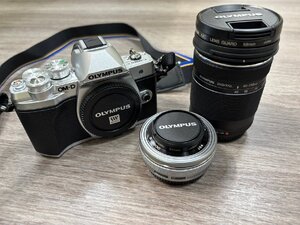 【C8246】1円～ OLYMPUS オリンパス OM-D E-M10 MarkⅢ ボディレンズセット デジタルカメラ M.ZUIKO DIGITAL 14-42mm F3.5-5.6 動作確認済
