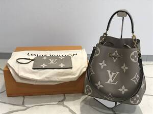 【美品】LOUIS VUITTON ルイ・ヴィトン ネオノエMM M45555 ショルダーバッグ ハンド 2way バイカラー モノグラム アンプラント 趣味