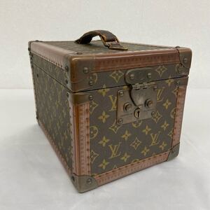 R【ジャンク品】LOUIS VUITTON ルイヴィトン モノグラム ボワットフラコン メイクボックス M21828